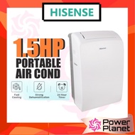 Hisense 1.5HP Portable Air Conditioner AP12NXG Air Cond (R32 gas) 24 hours timer