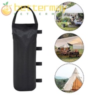 BETTER-MAYSHOW 1/4Pcs Tent Sandbag, with Handle Black Garden Gazebo Foot Leg, Durable Canopy Party Tent Set Outdoor