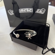 [1:1] Fullbox unisex silver CH men's bracelet - shirtwwearr jewelry
