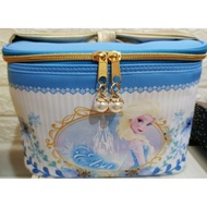 Disney Frozen Anna & Elsa Travel Vanity Pouch Cosmetic Case with mirror