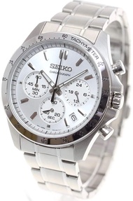 精工 SEIKO CHRONOGRAPH 石英錶 SPIRIT series SBTR009 Sliver Dial 銀色面 100M 防水 SBTR-009
