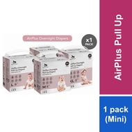 Applecrumby® AirPlus Overnight Pull Up Diapers M21/L19/XL17/XXL15 (1 pack)