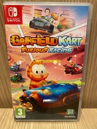 （中古二手）Switch NS遊戲 加菲貓賽車 加菲貓卡丁車 加菲貓競速 Garfield Kart Furious Racing 歐版英文版