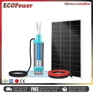 ECOPower Solar water pump kit DC 12V solar water pump oil pump Solar cell solar panel