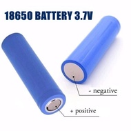 Rechargeable Li-Ion 18650/26650 Lithium Battery Flat Top Lithium Li-Ion Charge Battery Blue