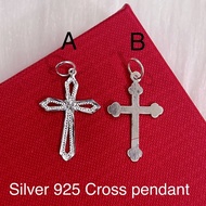 Silver 925 Cross pendant /Necklace