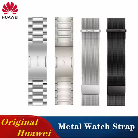 Original Huawei Watch 5 46mm GT5pro GT6pro Titanium Bracelet GT2/3/4 46mm 22mm Milanese Stainless St