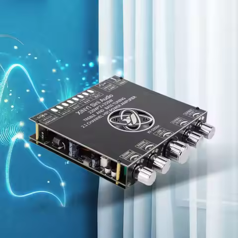 S350H Bluetooth 5.1 2.1 Channel Power Audio Stereo Subwoofer Amplifier Board TPA3251D2 220WX2+350W T