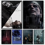 1PC Death Stranding Video Games Poster  Art Waterproof Paper  Coffee House Bar Room Wall Decor C1H4