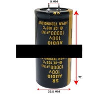 ELCO CAPACITOR AUDIOSR 10000 UF 100 V ELKO 10000UF 100V MICRO
