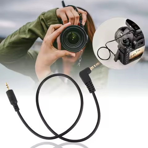 E3 SLR Camera Shutter Connecting Line Straight Wire for Canon EOS1100D 1000D 600D 70D G15 Shutter Re