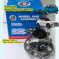 Perodua Ativa 2021 / Axia New 2023 Rear Wheel Bearing Belakang Tayar Bearing Brand WB