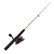 Zebco Dock Demon Spinning Reel or Spincast Reel and Fishing Rod Combo, 30-Inch Durable Fiberglass Ro