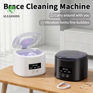 ALLGOODS Braces Cleaner, 50 KHZ Multi-Function Denture Cleaner, Box Cleaning USB Electric Electric C