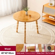 GOLD Dining Table Rubber Wood Table 2/4/6 Seat Dining Table Solid Wood Round Table Multifunctional T