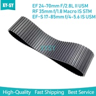 New 24-70 35 17-85 Lens Zoom Ring Rubber Leather for Canon EF 24-70mm F/2.8L II USM / RF 35mm F1.4 /