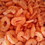 Kerupuk Setan Ring O Pedas Cemilan Krupuk Snack Chiki Kiloan Murah