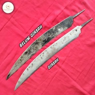 Golok sembelih hewan kurban baja isen lapis 3 cap HISR Wonosobo