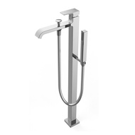 COTTO CT329AXZ44 ก๊อกผสมอ่างอาบน้ำติดตั้งบนพื้นและฝักบัวสายอ่อน