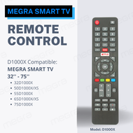 MEGRA LED TV REMOTE D1000X / D3000X series for SMART TV