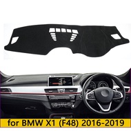 for BMW X1 F48 2016 2017 2018 2019 Anti-Slip Mat Dashboard Cover Pad Sunshade Dashmat Protect Carpet Anti-UV Car Accessories Rug