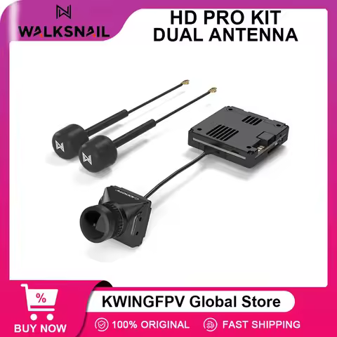 Walksnail Avatar HD Pro Kit FPV CAMERA HD VTX(Dual Antennas Version) compatible 1080 120fps compatib
