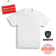 T-SHIRT KOSONG GRENTEE BRAND READY STOCK 100% Cotton Unisex Plain T-shirt G0000F