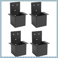 (W L N H)4 Pcs Pergola Brackets 4x4in ( Actual 3.6 "X 3.6") Rafter Post Brackets Pergola Kit, Gazebo