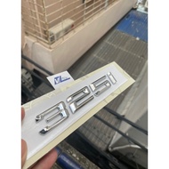 BMW 325 Logo - 325i letter - 325i Logo on mercedes rear trunk