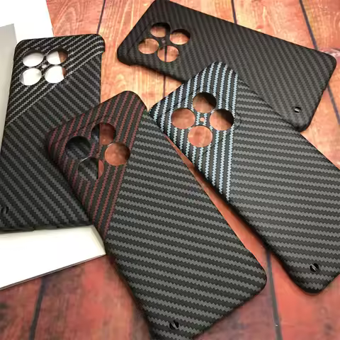 Ultra-Thin Borderless Carbon Fiber Texture Case for OnePlus 10 Pro 9 9R ACE Shockproof Matte Feeling