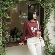 Women's Oversized Long Sleeve T-Shirt Women's Long Sleeve Distro T-Shirt / Oversized Long Sleeve Str