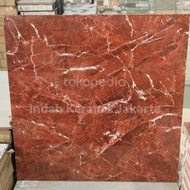 Unik HT Granite Granit Tile Luxury Home Ruby Red 60x60 Diskon