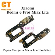 Original CT with IC - Charger Board + Mic Xiaomi Redmi 6 Pro Mi A2 Lite/ M1805D1SG/ - Flexible Flexi