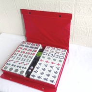 Mahjong Set 4 Player Chinese Mahjong Set With Carrying Case Mahjong Game Travel