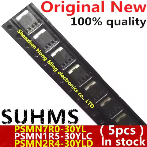 (5piece)100% New PSMN7R0-30YL PSMN7R0-30 7R030 PSMN1R5-30YLC 1C530L PSMN2R4-30YLD 2D430L sot-669