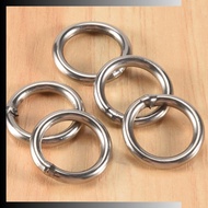 20mm x 3mm Stainless Steel Webbing Strapping Welded O Rings 5 Pcs u1bhhrhds