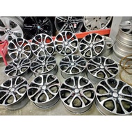 USED SPORT RIM 15 INCH ORIGINAL PERODUA MYVI G3 MODEL ( Kena beli 2kali 1kali 2biji 1pay 1box pos)(需