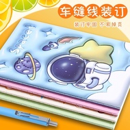 Mini Pocket Size Book Memo Book Student Cute Cartoon Design A5 Stitching Notebook For Kids And Child