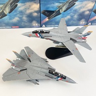 1/100 American F-14D Tomcat Fighter F14 Bounty Hunter Alloy Finished Product Airplane Model