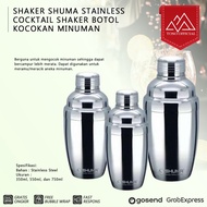 Shaker SHUMA STAINLESS COCKTAIL SHAKER BOTTLE FOR DRINKS