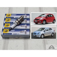 Spark Plug Honda Brio/Amaze (2011-2018) Nickel Socket Set Of 4 Heads: Hella CM8RP-11