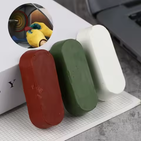 3Pcs Metal Polishing Compound Kit Alumina Abrasive Polishing Paste Buffing Compound Metal Knife Grin