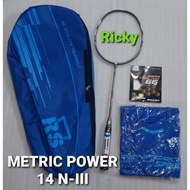[ Original] Raket Badminton Rs Metric Power 12 N-Iii / Metric Power 14