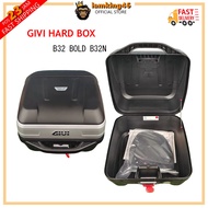 Givi Hard Box B32 BOLD B32N - Silver (32L) 100% ORIGINAL GIVI