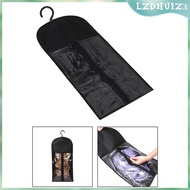[lzdhuiz3] 6 Pieces Wig Storage Bags,Sturdy,Lightweight,Hair Extension Storage Wig