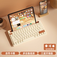 ชุดคีย์บอร์ดและเมาส์ไร้สาย Bluetooth COEP สำหรับนักศึกษาหญิง สำหรับใช้ในออฟฟิศ เข้ากันได้กับ iPad โน