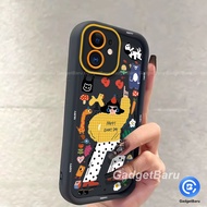 HP New cute beautiful and fashionable high silicone cartoon fun style phone case for OPPO A15 15S A3