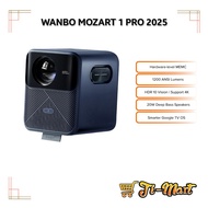 Wanbo Mozart 1 Pro New 2025 Projector | 1200 ANSI Lumens | HDR 10 | 20W Speaker | Intelligent MEMC M