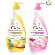 Losyen Citra 380ML Natural UV Hand Body Lotion Tangan Badan Kulit Cerah Lembut