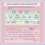Cartoon Painted Floral Notebook Keyboard Dust Protection Film Cover For 13.3" Lenovo THINKPADX230S,X240,X240S,X250,X260,X270 X280,X380,X390,X395 ThinkPad X390 Yoga